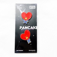 [ ] bts bt21 monopoly pin badge version 2 [ tata ]