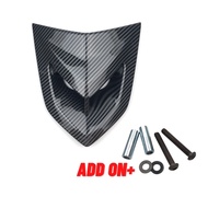 YAMAHA LC135 NEW V3 V4 V5 V6 V7 HORN COVER LOGO CAP CARBON FIBRE