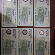 mata uang Rp 50ribuan lama 6 lembar@ 1juta