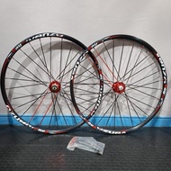 Bicycle wheelset 27.5 venzo Ray disc brake sealed bearing