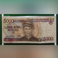 Uang lama/uang kuno/uang lawas Rp.5000 asli BI