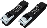 Tusk Lashing/Tie Down Straps - 600lbs tensile Strength, 2 Pack Adjustable Straps (1"x96")