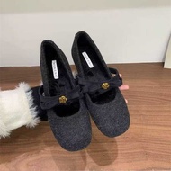 Women Shoes Camellia Fur Shoes, Keep Warm All-Match