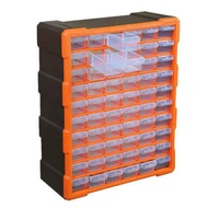 60-Drawer Clear Tool Organizer Box (18.5′′ × 15′′ × 6.5′′) – Model K-504