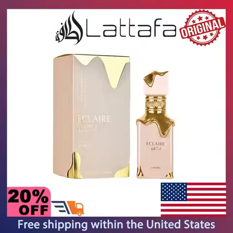 Lattafa Eclaire Eau de Parfum Spray for Women 100ml Original Arab Perfumes LongLasting Floral Fruity