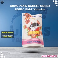 MIRU PINK RABBIT Saltnic Series 30ML nic 30Mg ZONIC SALT Nic by JOZOJO