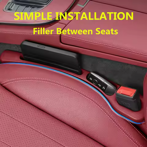 2PCS For LEXUS IS200 IS250 IS300 IS350 RX270 RX300 RX350 Car Seat Gap Filler Organizer Between Inter