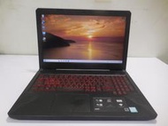 ASUS FX504G電競 i7-8750H 8G/256G SSD+1TB HD 獨顯GTX1060 6G背光鍵盤15