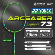 YONEX Arcsaber 73 Light Series oleh Rudy Hartono Raket Badminton - 5UG5 Max Tension 30LBS - 100% ORI