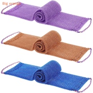 [Big orange] 1Pc African Net Sponge, 31.5inch African Exfoliag Body Net Scrubbing Wash Net
