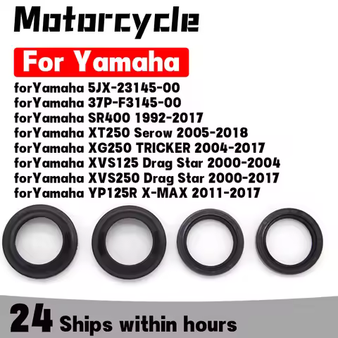 Motorcycle Part Damper Oil Seal For Yamaha SR400 XT250 Serow XVS125 XVS250 X-MAX YP400R 5JX-23145-00