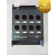 CHANEL Snake Cable Box 4 Ch Line In Out Or Mic Box Cable SNAKE 4 Channel, Snake Box Box, 4 Holes Thi