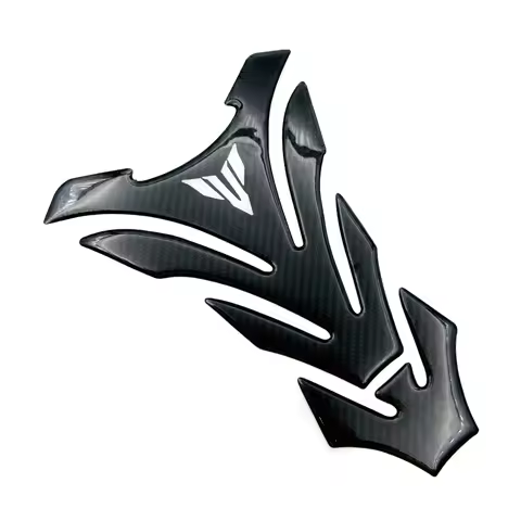 New Motorcycle 3D Carbon Fiber Fuel Tank Pad Cover Protector Decal Sticker For Yamaha MT01 MT03 MT07