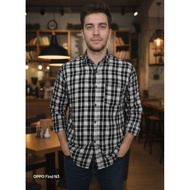 KEMEJA Jumbo Men's Flannel Shirt 2XL 3XL 4XL