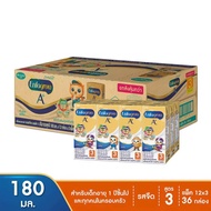 นมกล่องUHT ยูเอชที Enfagrow A+ รสจืด 180มล.