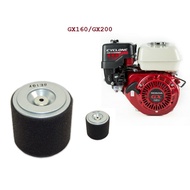 Air filter (round type) for Honda GX160 GX200 GX240 GX270 GX340 GX390, GX120 GX110