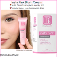 #1 BEST  CHOICE INSTA PINK F and PERFECT PEACH  Blush Cream FROM  InstaBeaute