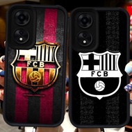 Black Casing for OPPO A60 A98 A38 A78 A17K A18 A17 A58 5G H37 Barcelona