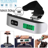 50KG LCD Display Digital Scale Luggage Scale Temperature Sensor Travel Baggage Bag Weight Tool elect