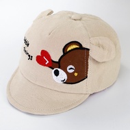 Spring Summer Baby Hat Cute Cartoon Bear Embroidery Kids Baseball Cap Outdoor Sports Shade Boy Girl 