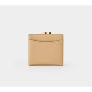 SAIME 真皮口金對折短夾 Leather Metal Frame Short Wallet