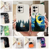 Oppo F21s Pro 4G Case F21Pro 4G Black Silicone Aesthetic Cute Cat Boys Phone Case Oppo F21 Pro Back 