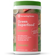 [USA]_Amazing Grass Energy Green Superfood Organic Powder with Wheat Grass and Greens, Natural...