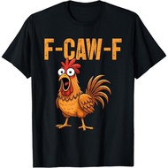 F-Caw-F Humor Ayam Lucu F-Caw-F Petikan Ayam Ayam T-Shirt