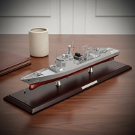 Collectible Type 052D Destroyer Model Highly Detailed 1:350 Scale Destroyer Model High Simulation fo