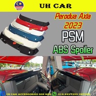 (PSM) Perodua Axia 2023 2024 PSM Ducktail Abs Spoiler With Paint