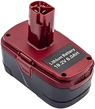 NIUNIUX 19.2V Li-Ion Replacement Battery - Compatible with Craftsman C3 DieHard XCP 130279005 130279