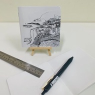 空白隨身繪圖手帳 / 封面創作者 - Rio / 馬祖芹壁村