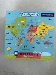 Jumbo puzzle world map 世界地圖大砌圖