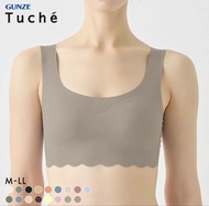 日本製 GUNZE Tuche 無縫半罩杯無鋼圈胸圍 胸罩 文胸 內衣wireless Bra 17 色  made in japan!