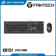 Fantech KM101 USB Keyboard & Mouse (BK)