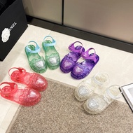 Wholesale Sandals Jelly Shoes Import KIMICO With Led Jelly Shoes Light Up Jelly Sandals Light Up Children's Shoes Light Up Import size 2435