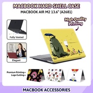 - MacBook Air M2 13.6 inch A2681 Hard Shell Motif Case Mac Guard Motif