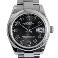 ROLEX Datejust Concentric Dial Arabic Numeral Watch F Number 2004 Automatic Black Dial 178240