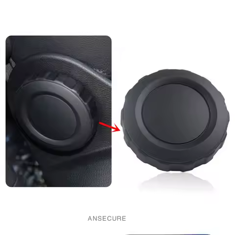 Black Seat Backrest Adjust Knob For Audi A3 A4 A5 A6 Q2 Q3 Q5 Q7 TT VW Passat B7 CC Sharan Tiguan Sk