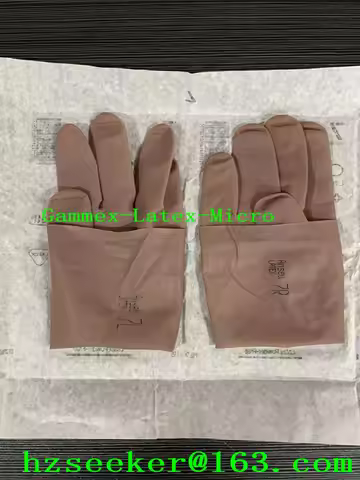 Ansell Gammex Latex Micro (1pair) Latex, powder-free surgical gloves ultra-thin sensitive light brow