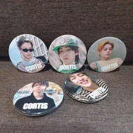 44MM CORTIS PIN FOR ALL MEMBERS Good QUALITY