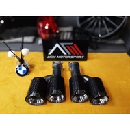 BMW G30 tail pipe bodykit carbon fiber exhaust