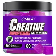 Omilay Creatine Workout Supplement Creatine Monohydrate Gummy ใช้สำหรับ บรรเทา อ่อนเพลีย กล้ามเนื้อ 