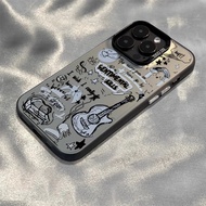 Electric Guitar Case Compatible for oppo A5i A5X A3X A60 A16 A17 A54S A55 A38 A96 A53 A74 A18 A57 A7