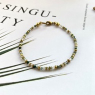 黃銅手鍊 | 極細手鍊 | 水草瑪瑙