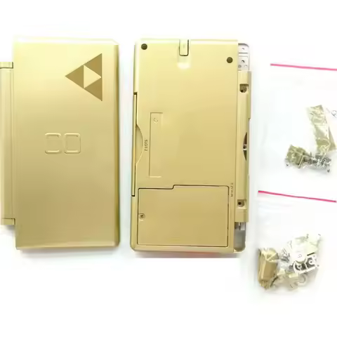 Full Gold Case Housing Shell for DS Lite NDSL