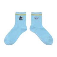 Pokemon寶可夢 中筒襪(23-25cm)  藍色 1雙