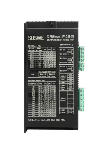 NEW Stepper Motor Driver DM860H AC18-80V or DC 24-110V for 2 Phase/4 Phase Stepping Motor