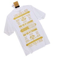 现货 Ready Stock 100% Original Quality Premium 1:1 EVISU Gold Highlight Logo Printing Tshirt Men Women