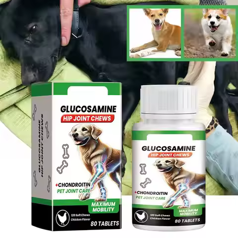 Joint Care Tablets For Dogs Enhance Vitality Supplement Nutrition Chicken Flavor Chondroitin Pet Joi